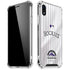 MLB Colorado Rockies Home Jersey iPhone XR Clear Case