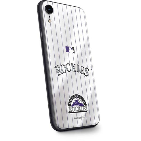 MLB Colorado Rockies Home Jersey iPhone XR Skin