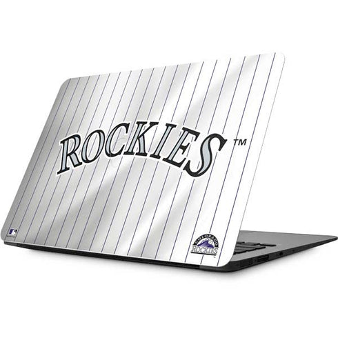 MLB Colorado Rockies Home Jersey Apple MacBook Skin