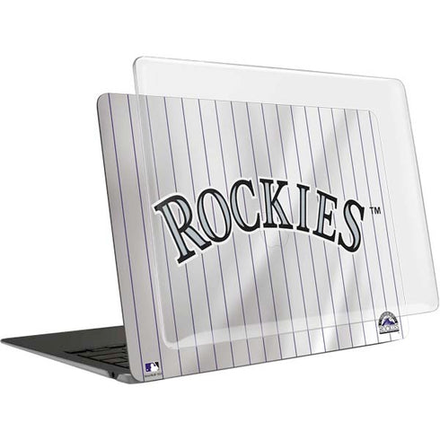 MLB Colorado Rockies Home Jersey MacBook Air 15in (2023-2025) Case plus Skin