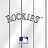 MLB Colorado Rockies Home Jersey Moto E5 Play Skin