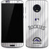 MLB Colorado Rockies Home Jersey Moto G6 Skin