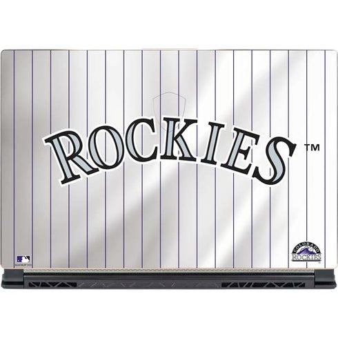 MLB Colorado Rockies Home Jersey MSI GS65 Stealth Laptop Skin