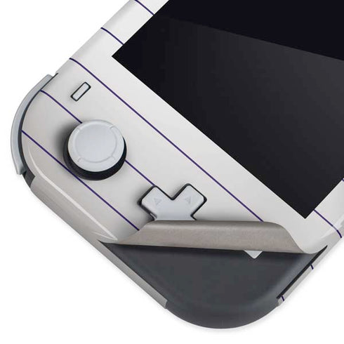 MLB Colorado Rockies Home Jersey Nintendo Switch Lite Skin