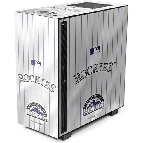 MLB Colorado Rockies Home Jersey NZXT H510 Compact ATX Mid-Tower Case Skin