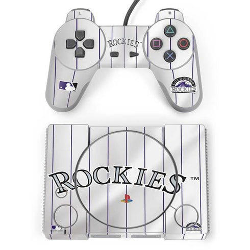 MLB Colorado Rockies Home Jersey PlayStation Classic Bundle Skin