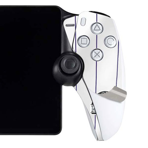 MLB Colorado Rockies Home Jersey PlayStation Portal Remote Player Skin