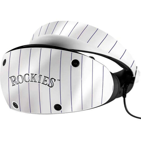 MLB Colorado Rockies Home Jersey PlayStation VR2 Skin