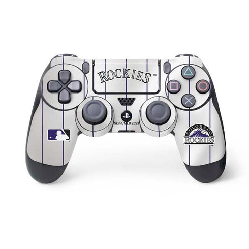 MLB Colorado Rockies Home Jersey PS4 Controller Skin