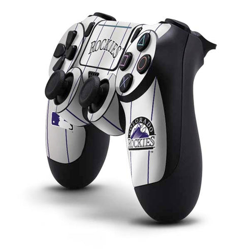 MLB Colorado Rockies Home Jersey PS4 Pro/Slim Controller Skin
