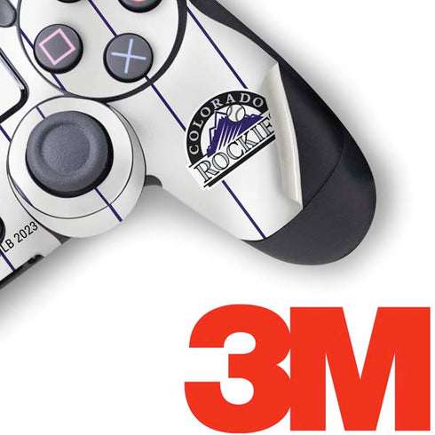 MLB Colorado Rockies Home Jersey PS4 Pro/Slim Controller Skin