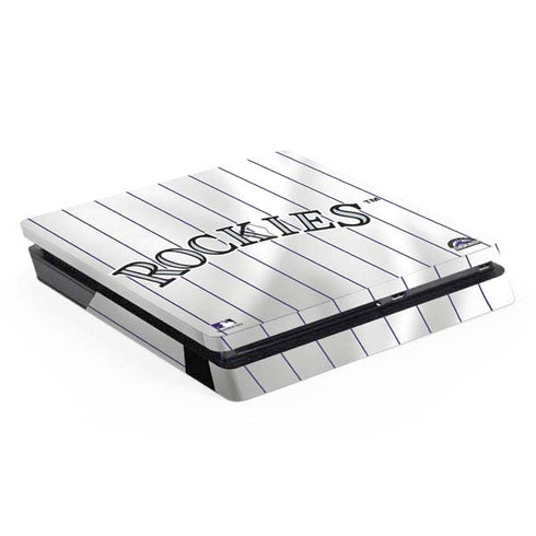MLB Colorado Rockies Home Jersey PS4 Slim Skin