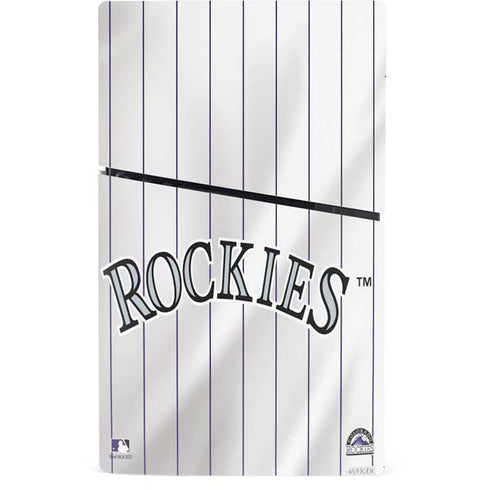 MLB Colorado Rockies Home Jersey PS5 Slim Digital Edition Bundle Skin