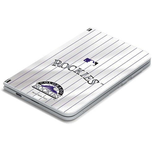 MLB Colorado Rockies Home Jersey Surface Duo Skin