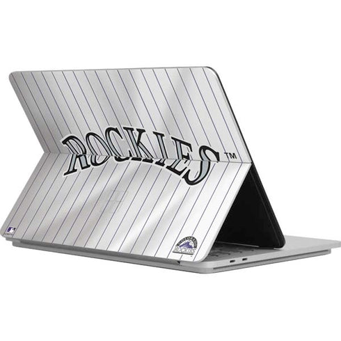 MLB Colorado Rockies Home Jersey Surface Laptop Studio Skin