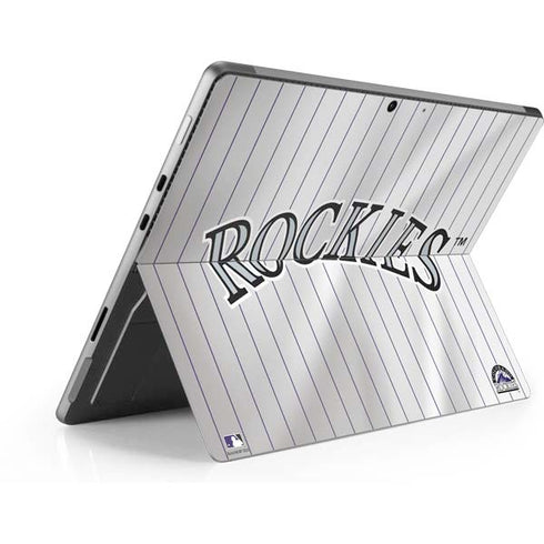 MLB Colorado Rockies Home Jersey Surface Pro 9 Skin