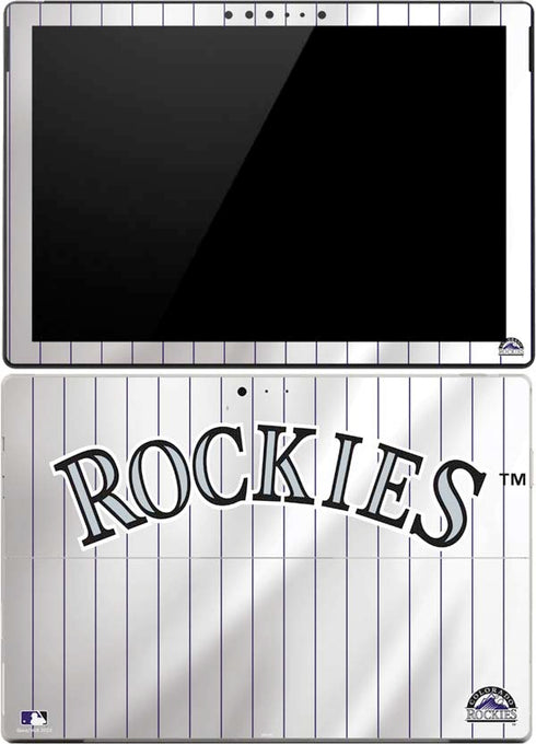 MLB Colorado Rockies Home Jersey Surface Pro (2017) Skin