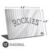 MLB Colorado Rockies Home Jersey Universal Laptop 12in (9.8 x 6.8in) Skin