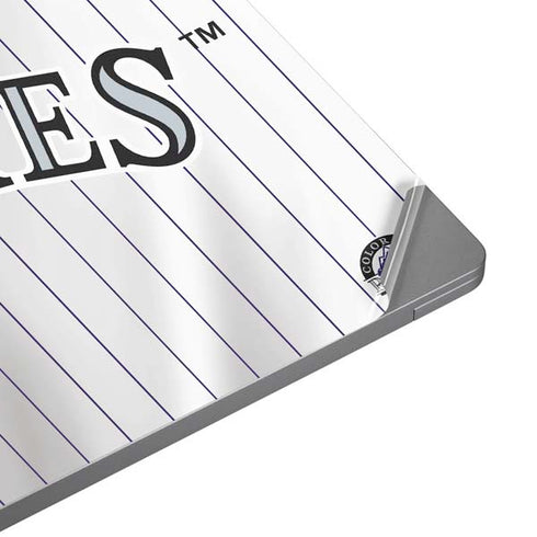 MLB Colorado Rockies Home Jersey Universal Laptop 13in (10.6 x 7.6in) Skin