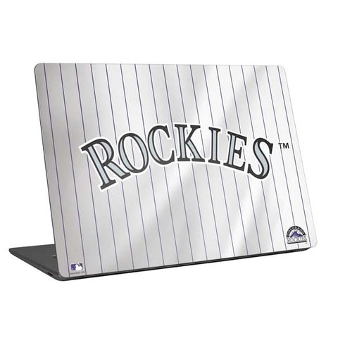 MLB Colorado Rockies Home Jersey Universal Laptop 15in (12.2 x 8.8in) Skin