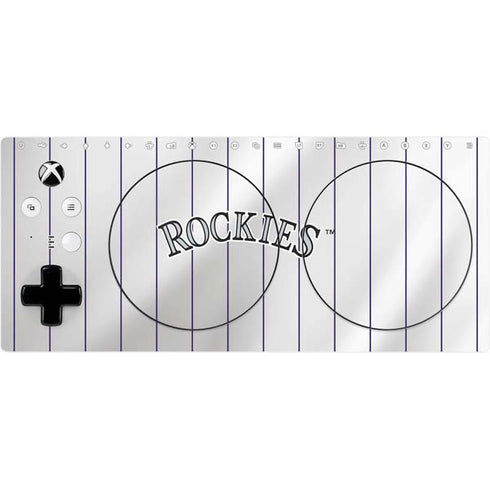 MLB Colorado Rockies Home Jersey Xbox Adaptive Controller Skin