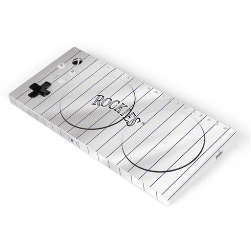 MLB Colorado Rockies Home Jersey Xbox Adaptive Controller Skin