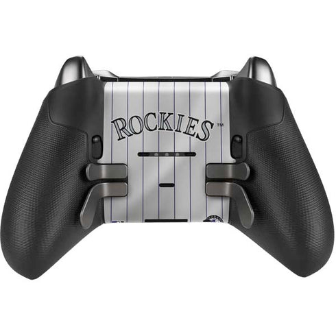 MLB Colorado Rockies Home Jersey Xbox Elite Wireless Controller Series 2 Skin