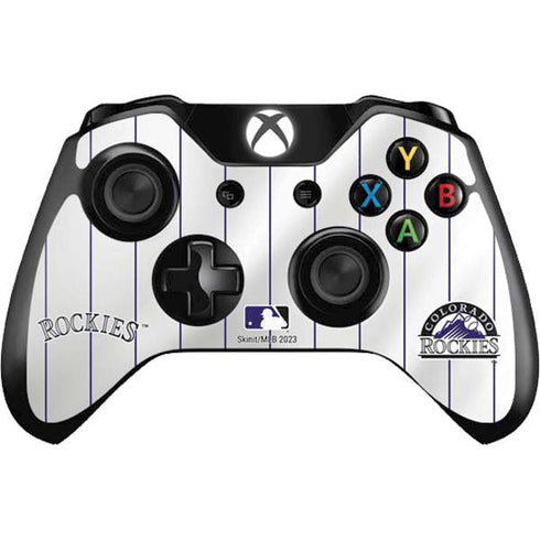 MLB Colorado Rockies Home Jersey Xbox One Controller Skin