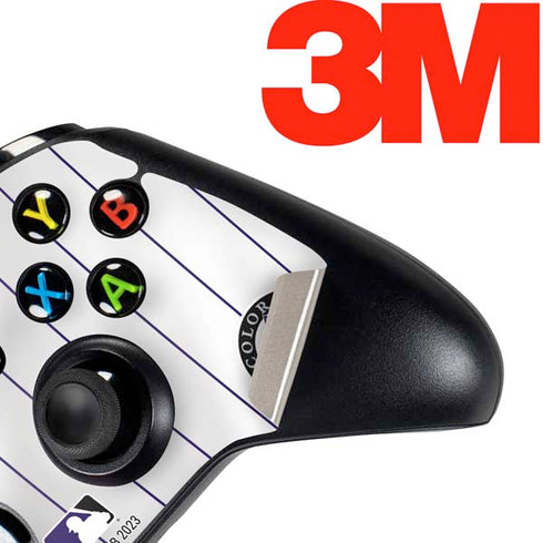 MLB Colorado Rockies Home Jersey Xbox One Controller Skin
