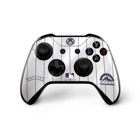 MLB Colorado Rockies Home Jersey Xbox One X Controller Skin