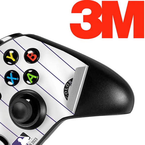 MLB Colorado Rockies Home Jersey Xbox One X Controller Skin