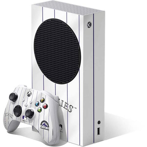 MLB Colorado Rockies Home Jersey Xbox Series S Bundle Skin