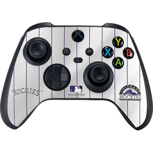 MLB Colorado Rockies Home Jersey Xbox Series X Controller Skin
