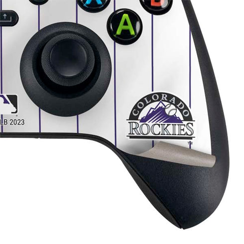 MLB Colorado Rockies Home Jersey Xbox Series X Controller Skin
