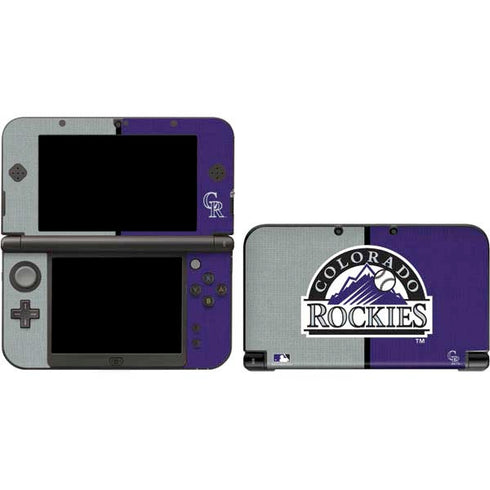 MLB Colorado Rockies Split 3DS XL 2015 Skin
