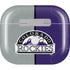 MLB Colorado Rockies Split Apple AirPods (3rd Gen 2021) Skin