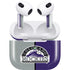 MLB Colorado Rockies Split Apple AirPods (3rd Gen 2021) Skin