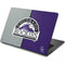 MLB Colorado Rockies Split Dell Chromebook Skin