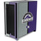 MLB Colorado Rockies Split Corsair 4000D Tempered Glass Mid-Tower ATX Case Skin
