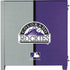 MLB Colorado Rockies Split Corsair 4000D Tempered Glass Mid-Tower ATX Case Skin