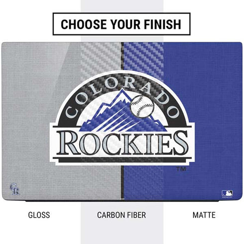 MLB Colorado Rockies Split Dell Vostro Skin