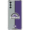 MLB Colorado Rockies Split Galaxy A13 5G Clear Case