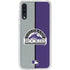 MLB Colorado Rockies Split Galaxy A50 Clear Case