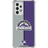MLB Colorado Rockies Split Galaxy A53 5G Clear Case