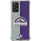 MLB Colorado Rockies Split Galaxy A72 5G Clear Case