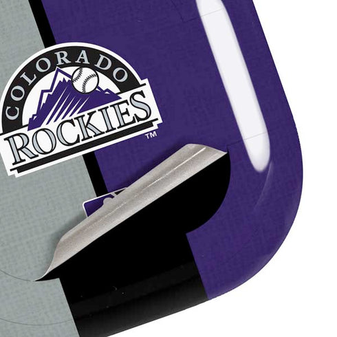 MLB Colorado Rockies Split Galaxy Buds Pro Skin