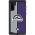 MLB Colorado Rockies Split Galaxy Note 10 Waterproof Case