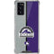MLB Colorado Rockies Split Galaxy Note20 5G Clear Case