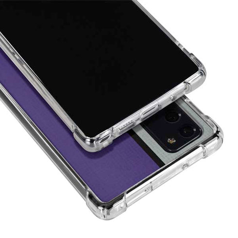 MLB Colorado Rockies Split Galaxy Note20 5G Clear Case