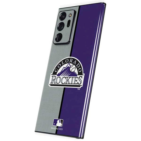 MLB Colorado Rockies Split Galaxy Note20 Ultra 5G Skin